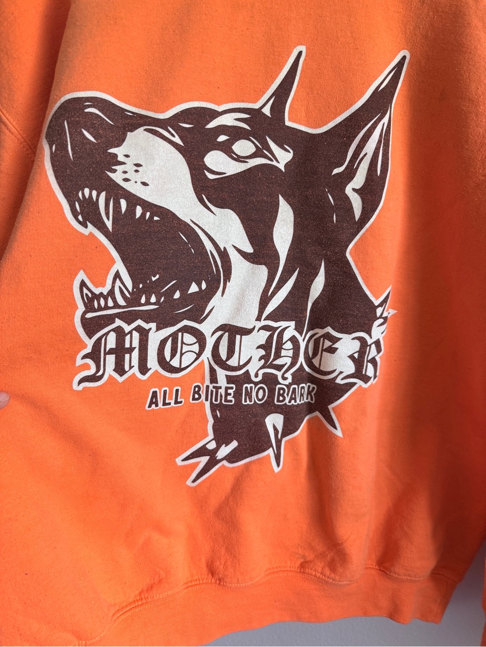 Slater Vintage "All Bite Mother" crewneck sweatshirt - Picture 3 of 6